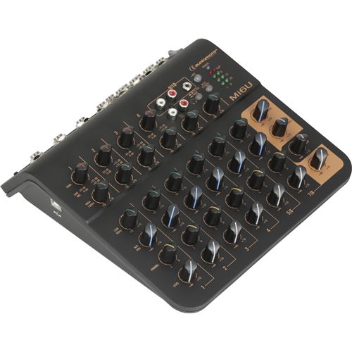 Audiophony Mi6U table de mixage 6 canaux avec port USB