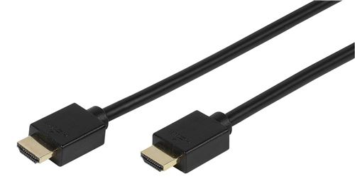 Câble de raccordement HDMI [1x connecteur HDMI mâle  1x connecteur HDMI mâle] Vivanco 1 m noir