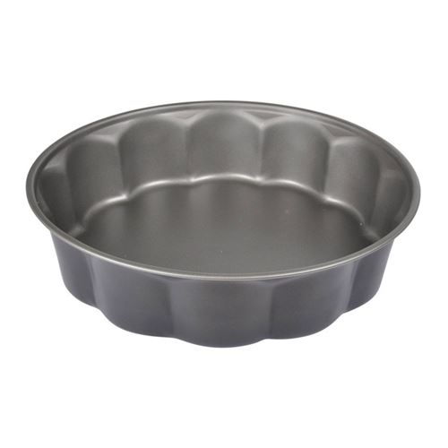 Paris Prix - Moule à Pâtisserie clafoutis 26cm Gris
