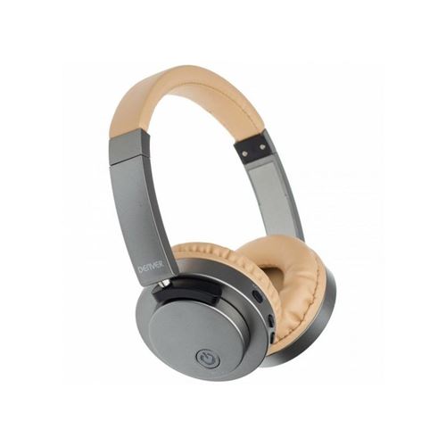 Casque sans fil Denver Electronics BTN-206 250 mAh Gris Doré