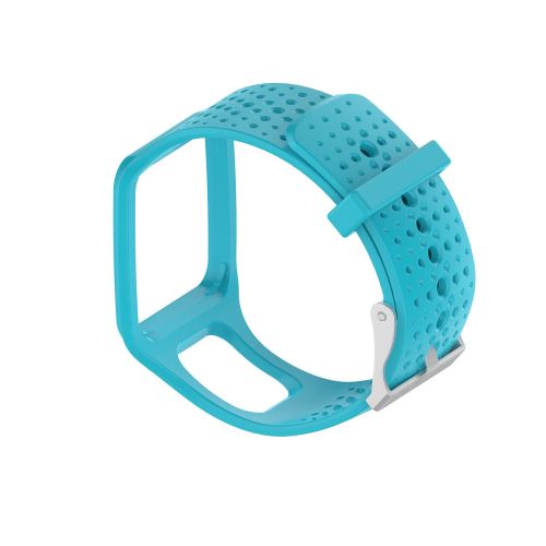 Bracelet en silicone pour TomTom Multi-Sport GPS+HRM/Runner 1 - Bleu