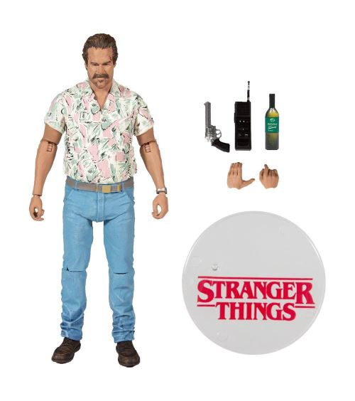 STRANGER THINGS - Action Figure - Hopper (saison 3) - 18cm