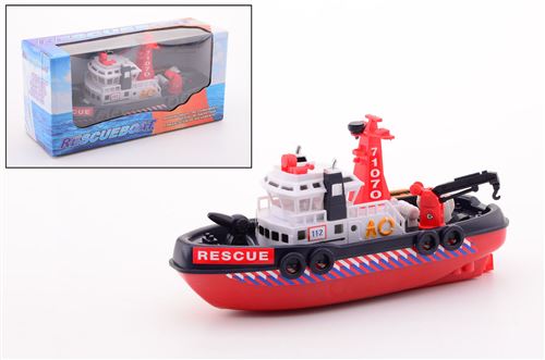 Bateau de sauvetage en ville +/- 30 cm