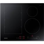 Samsung NZ64K7757BK - Table de cuisson à induction - 4 plaques de cuisson - Niche - largeur : 56 cm - profondeur : 49 cm - noir - avec avant biseauté - noir
