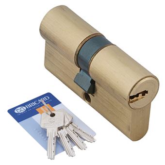 Bricard - Cylindre de securite Medial Bricard 30 + 30 mm Barillet debrayable - 1
