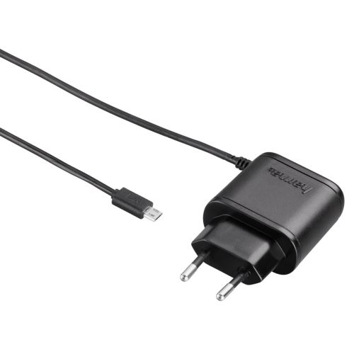 Chargeur secteur Micro-USB + Auto-Detect, 5 V/2.4 A, noir