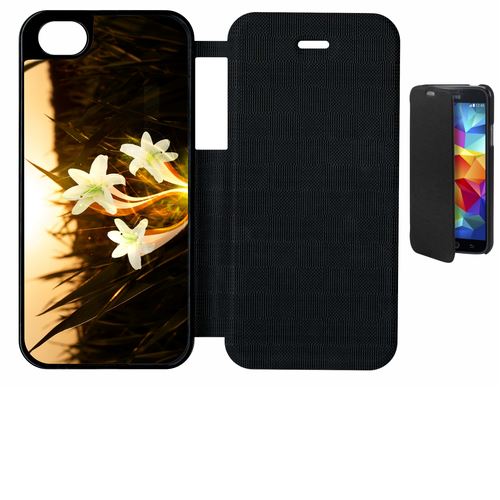Etui À Rabat Flip Flap Apple Iphone 5 Se Lys Au Couché Du Soleil
