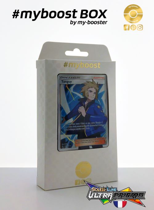 Coffret #myboost DRESSEUR TANGUY 156/156 - Soleil et Lune 5 Ultra Prisme - 10 cartes Pokemon francaises
