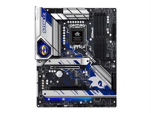 ASRock Z790 PG SONIC - Carte-mère - ATX - Socket LGA1700 - Z790 Chipset - USB-C 3.2 Gen 2x2, USB-C 3.2 Gen 1, USB 3.2 Gen 1, USB 3.2 Gen 2 - 2.5 Gigab