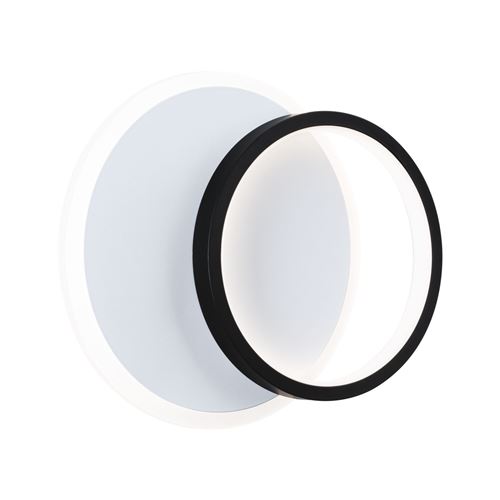 Paulmann 71166 LED-Wandleuchte 7W LED Weiß, Schwarz