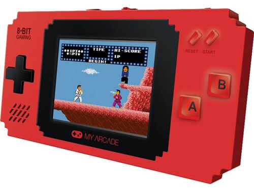 Retro Gaming MyArcade Pixel Player - Console de poche 308 jeux