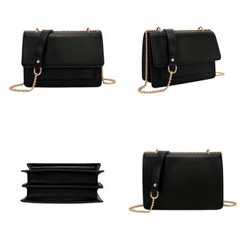 Sac Bandoulière - HAUTSTORE - Mini Sac à Bandoulière - Noir - Zippée