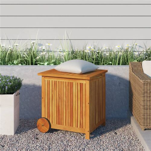 Non Communiqué Marron Bois Vidaxl Salon De Jardin Bois Massif