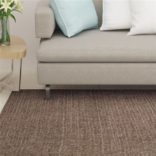 Comparer les prix de vidaXL Tapis en sisal pour griffoir marron 80x300 cm