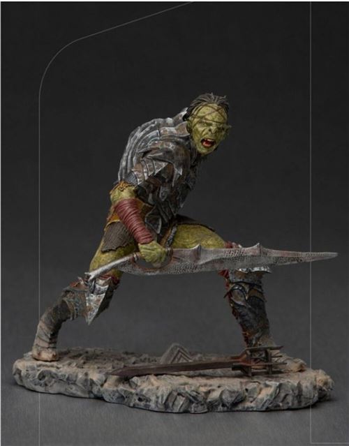 Statuette Bds Art Scale 1/10 - Le Seigneur Des Anneaux - Swordsman Orc