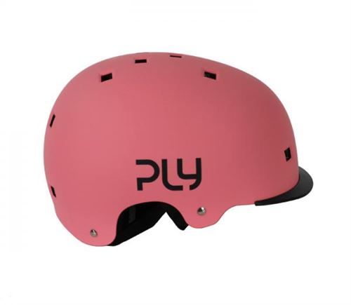 Non Communiqué Rose Casque Vélo Ply By Roces Plain 55-58Cm