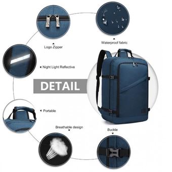 Sac A Dos Voyage Cabine Sac A Dos 54x35x20cm Sacs à Dos Voyage