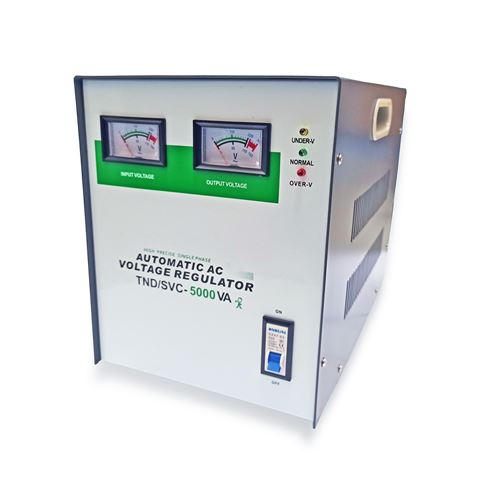 Stabilisateur de tension Automatique HDME SVC-5000VA - 5000W E 140-250 VAC S 110 VAC 230 VAC