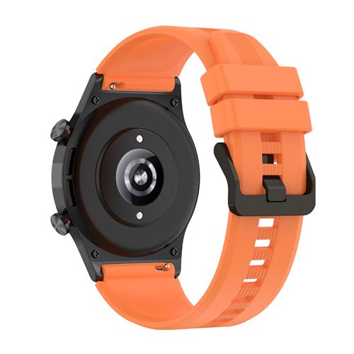 Bracelet pour Honor Watch GS3 Silicone Soft Touch et Ajustable - Orange