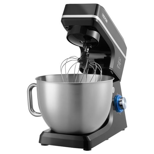Vevor - Robot Pâtissier - 7,84L - 6 Vitesses - Noir - Image 4