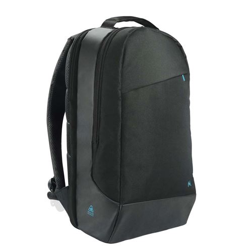 Sac à dos éco-conçu RE.LIFE 14-17' avec compartiment pour ordinateur portable Noir