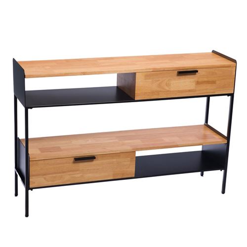 Non Communiqué Marron Console Nature Double - Amadeus - Bois