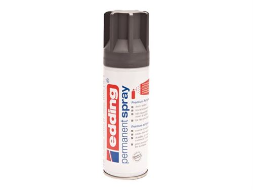 edding Premium 5200 - Peinture en spray - peinture acrylique - anthracite - mat - 200 ml