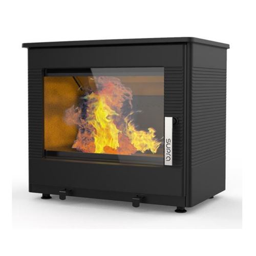 Supra - Poêle à bois étanche - 7.3 kW - Noir - Image 3