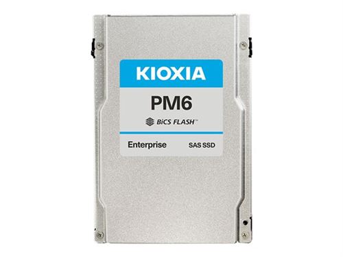 KIOXIA PM6-M Series KPM61MUG400G - SSD - 400 GB - intern - 2.5 - SAS 22.5Gb/s