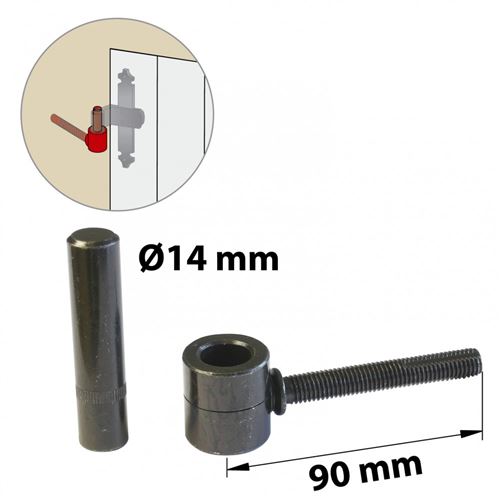 Afbat - Gond chimique - Acier - H.80 x Diam.14 mm - Image 3