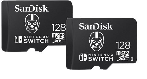 Carte mémoire micro sdxc SanDisk 128Go Fortnite microSDXC Carte pour Nintendo  Switch - Carte mémoire micro SD - Achat & prix