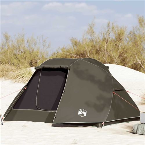 vidaXL Tente de pêche 5 personnes marron imperméable4100659
