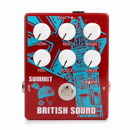 Caline CP-58 - British Sound - OVERDRIVE / Pédale d'effets pour guitare