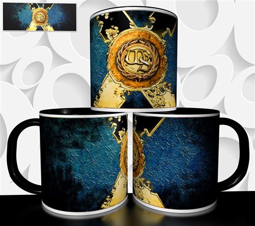 Non Communiqué Mug Tasse À Café - Groupe Rock Whitesnake Réf 1454