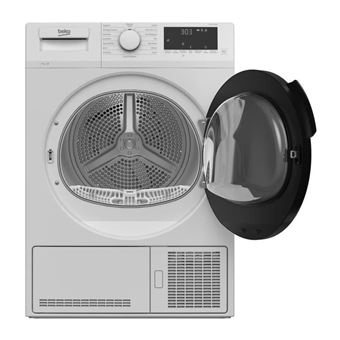 Beko DCB7114GA0W - Sèche-linge - largeur : 59.7 cm - profondeur : 56.8 cm - hauteur : 84.6 cm - chargement frontal