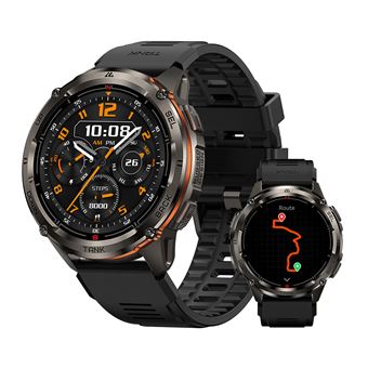 Montre Connectée KOSPET Tank T3 Ultra 2 - écran AMOLED 1.43", GPS Double Bande, étanche 50m, Batterie 470mAh