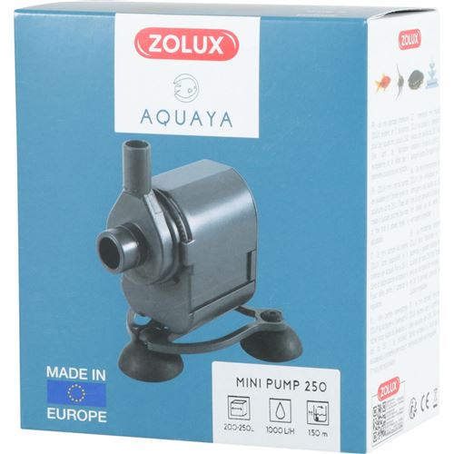 Zolux Aquaya Pompa mini 250, 220-240V 50Hz (250l), Aquarium: filtres