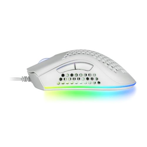 Souris de jeu Mars Gaming MMEX RGB 32000DPI Blanc - Image 3