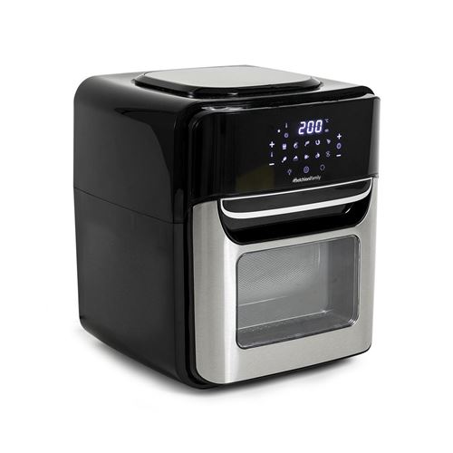 Melchioni Noir Friteuse Simple 118340034 12 L Indépendante 1700 W Friteuse À Air Chaud Acier Inoxydable - Neuf - Image 3