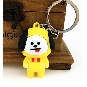 Porte Clef BTS, Bangtan Boys Porte Clé, Kpop Porte Clef Femme, BTS Porte Cles, Porte-Clés En PVC, Cartoon Porte Clé Femme, Keychain De Dessin Animé, Cadeau D'Anniversaire Pour Filles