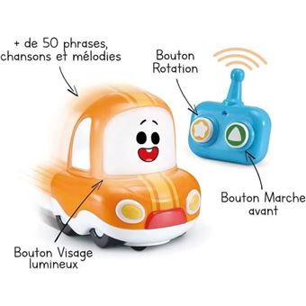 Voiture radio commandée Vtech Super Cory Bolides radiocommandé Orange