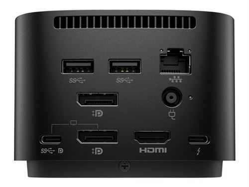 HP Thunderbolt Dock G4 - Station d'accueil - USB-C / Thunderbolt 4 - HDMI 2 x DP Thunderbolt USB-C - GigE 2.5 GigE - 280 Watt - avec câble combiné - Europe