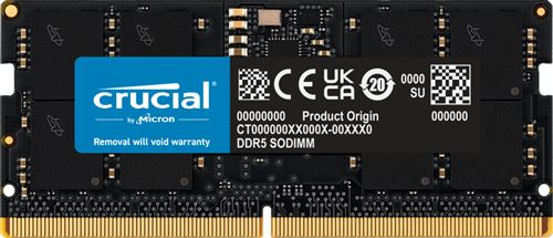Module De Mémoire Crucial Ct16G56C46S5 16 Go 1 X 16 Go Ddr5 5600 Mhz Ecc