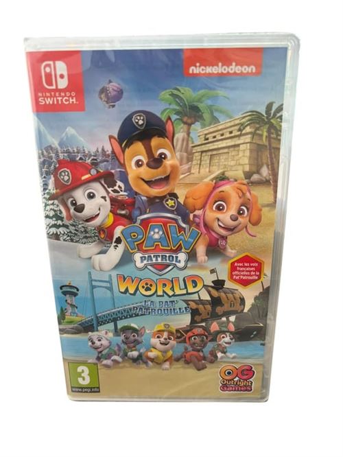 Jeu vidéo Paw Patrol / Pat Patrouille World sur console Nintendo Switch