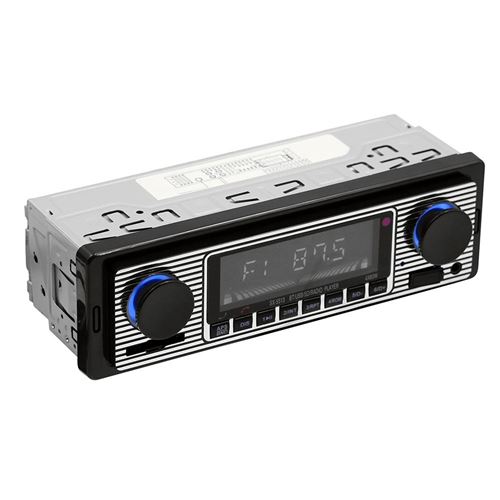 Autoradio Bluetooth 12V MP3 FM USB AUX Qualité Sonore Sans Perte YONIS