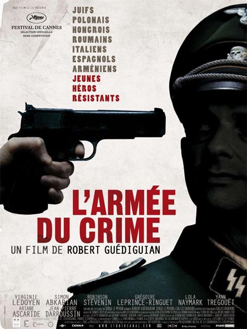 Affiche de Cinéma Originale - L'Armée du Crime - 2009 - Virginie Ledoyen - 40x60cm
