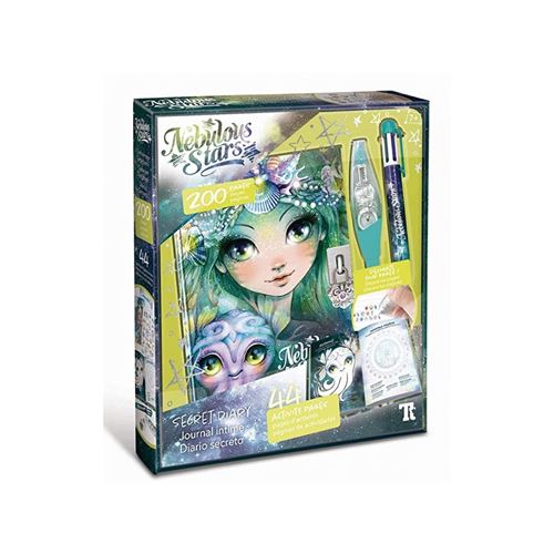 Journal intime - Carnet Secret Marinia Nebulous Star Vert