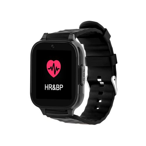 Non Communiqué Rouge/Noir Montre Connectée Gps Sos Santé Étanche 4G Amérique Yonis