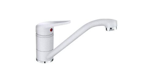 Franke novara plus couleur à bec - blanc artic (moucheté)