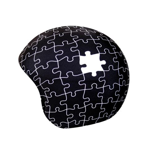 Non Communiqué Multi-Colour Housse De Casque Fantaisie-Coolcasc-Puzzle-Taille Unique